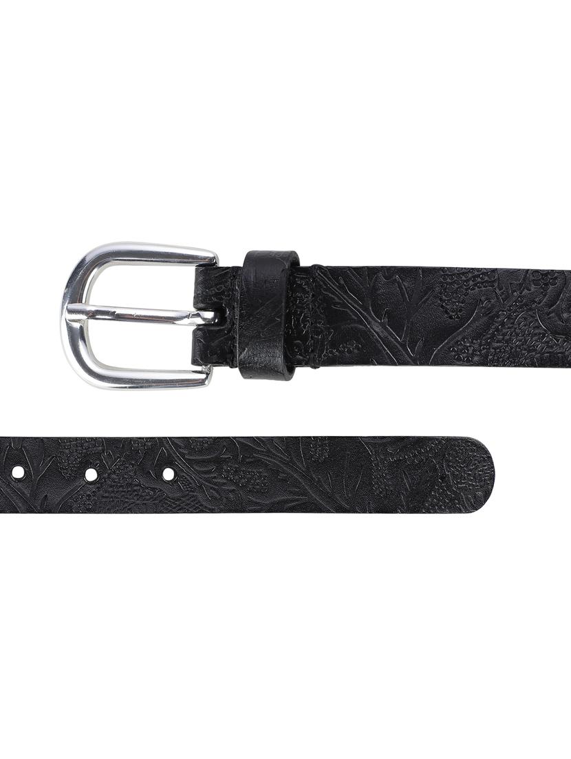 batik pattern embossed belt - 19412052 - Standard Image - 3