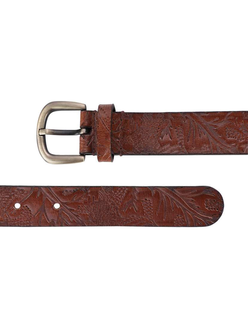 brown leatherette belt - 19412068 -  Standard Image - 3