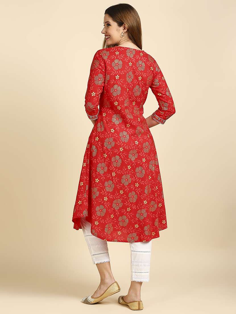 women's a-line kurta - 19412242 - Standard Image - 3
