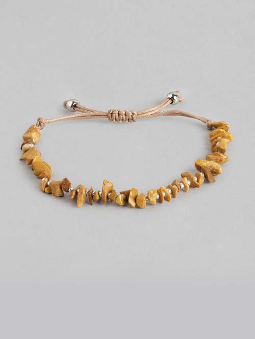 women mustard yellow armlet bracelet - 19413454 - Standard Image - 0