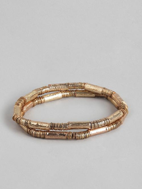 women gold-toned armlet link bracelet - 19413464 -  Standard Image - 0