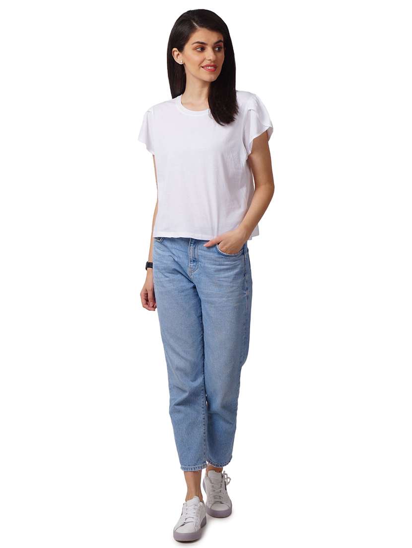 solids cotton regular top - 19414222 -  Standard Image - 3