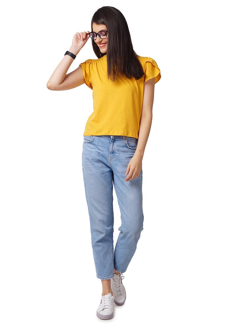 solids cotton regular top - 19414225 - Standard Image - 3