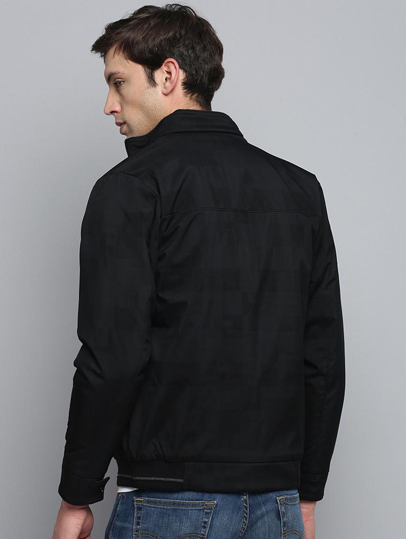 solids polyester casual jacket - 19415042 - Standard Image - 3