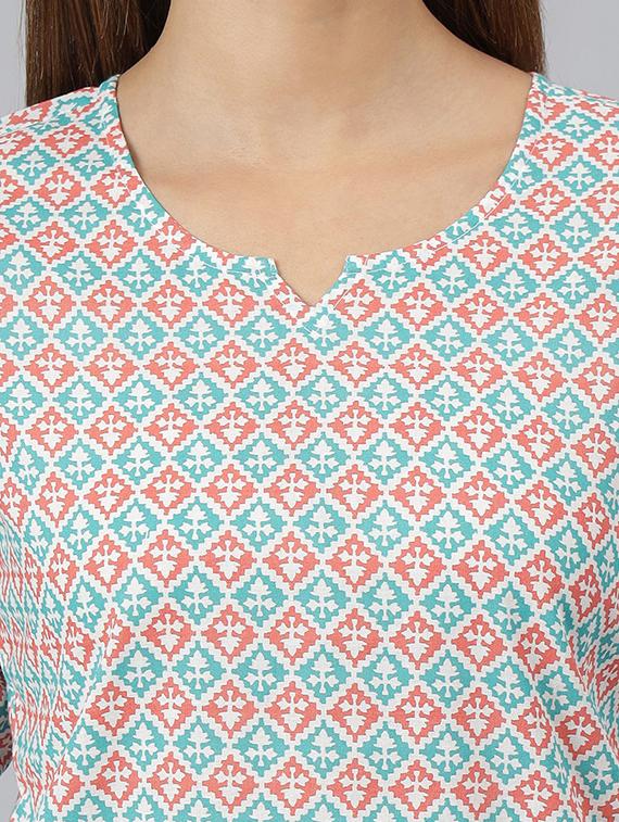 printed pyjama set nightwear - 19416133 - Standard Image - 3