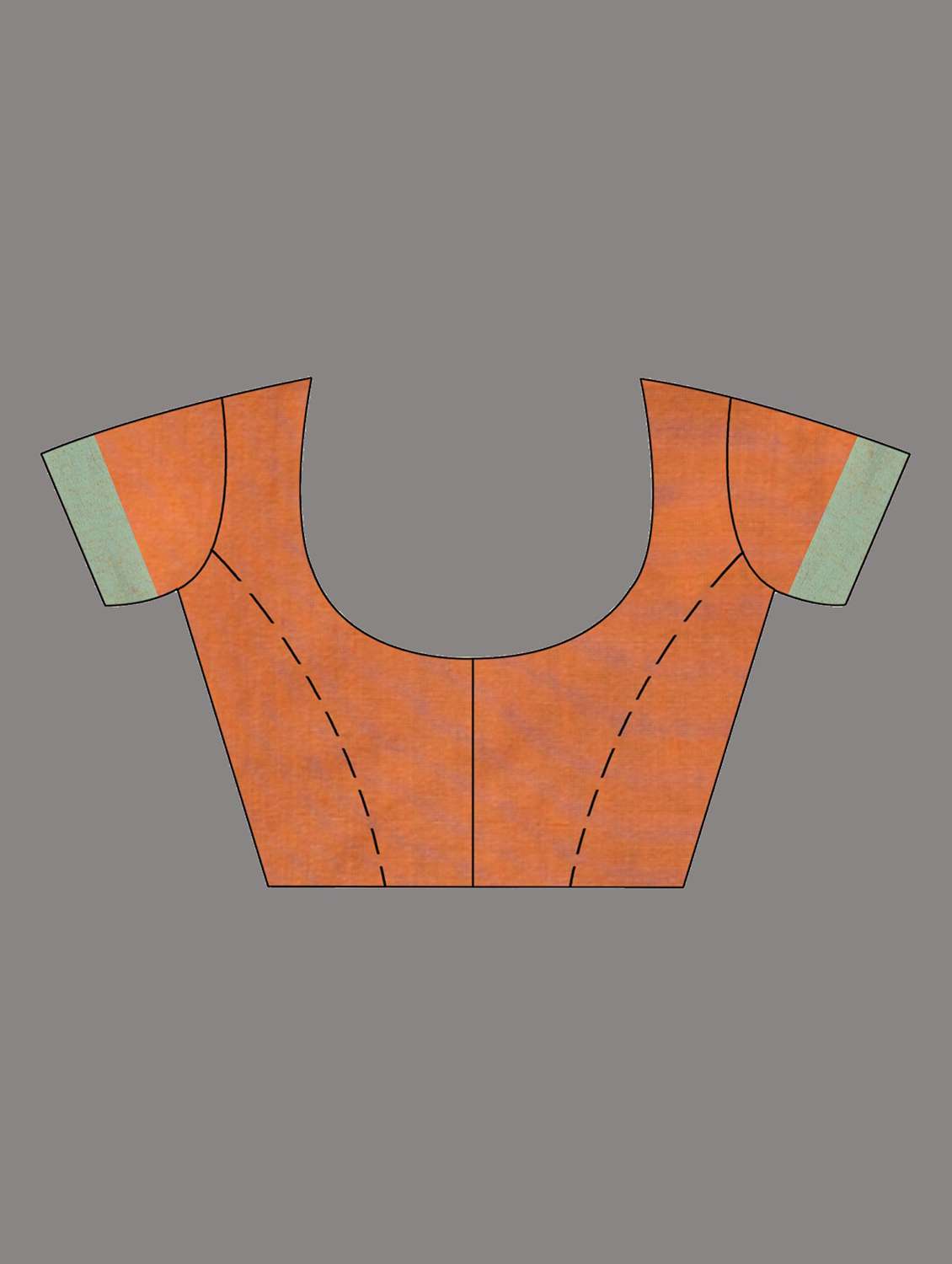 grey cotton handloom saree with blouse - 19417701 -  Standard Image - 3