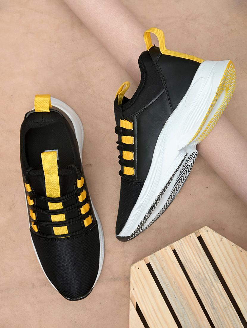 black lace up sport shoe - 19420263 -  Zoom Image - 0