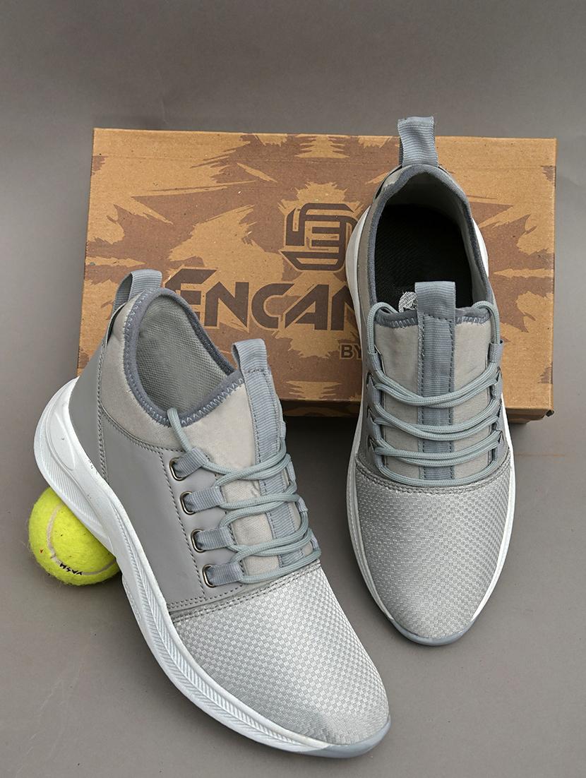 grey lace up sport shoe - 19420265 -  Zoom Image - 0