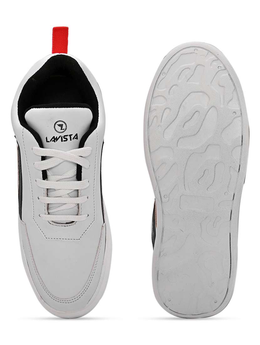 white lace up sport shoe - 19420271 -  Standard Image - 3