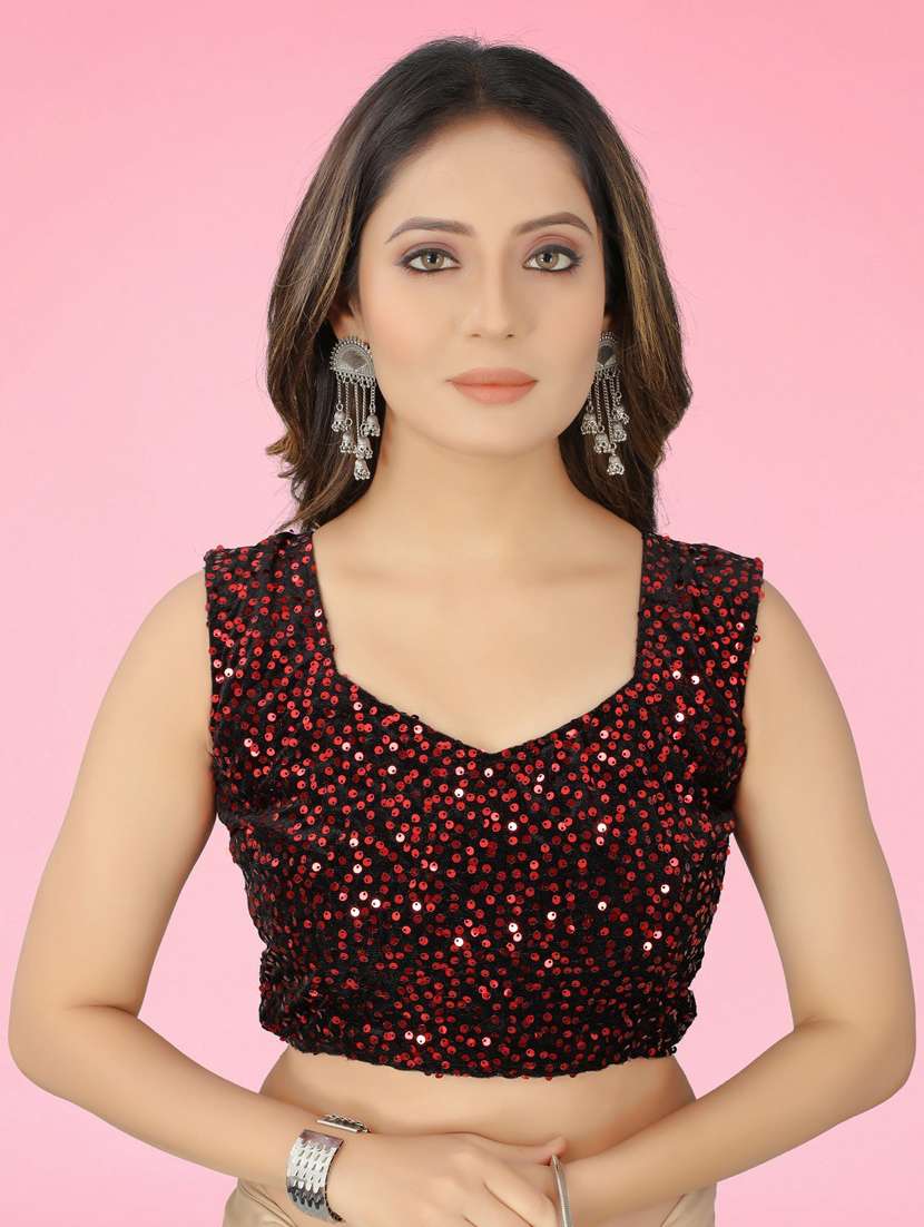 women's bordered beige colored saree with blouse - 19424138 -  Standard Image - 3