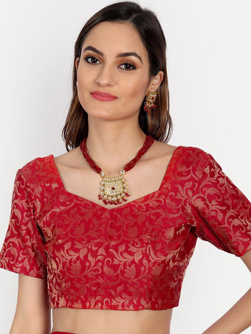 multi colored self design saree with blouse - 19431638 - Standard Image - 3
