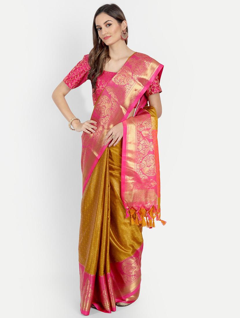 printed mysore saree - 19431650 - Zoom Image - 0