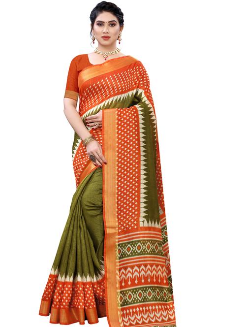 kalamkari printed saree - 19434820 - Standard Image - 0