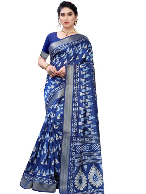 kalamkari printed saree with blouse - 19434835 -  Standard Image - 0