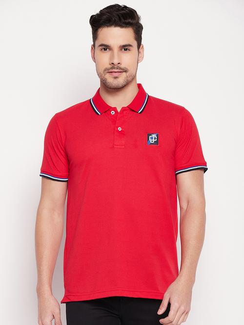 men polo neck plain t-shirt - 19435321 -  Standard Image - 0