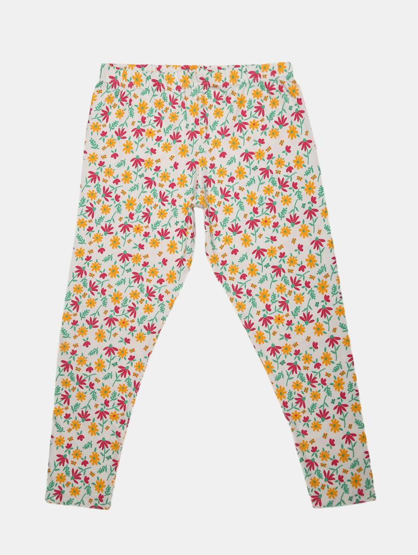 girls mid rise printed legging - 19436493 - Zoom Image - 0