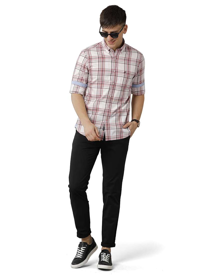 mens checks casual shirt - 19436517 -  Standard Image - 3