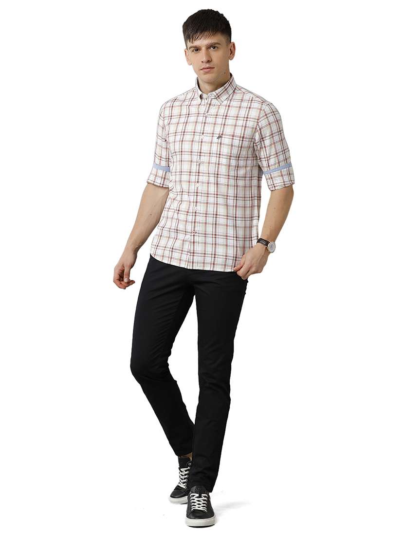 mens checks casual shirt - 19436519 -  Standard Image - 3