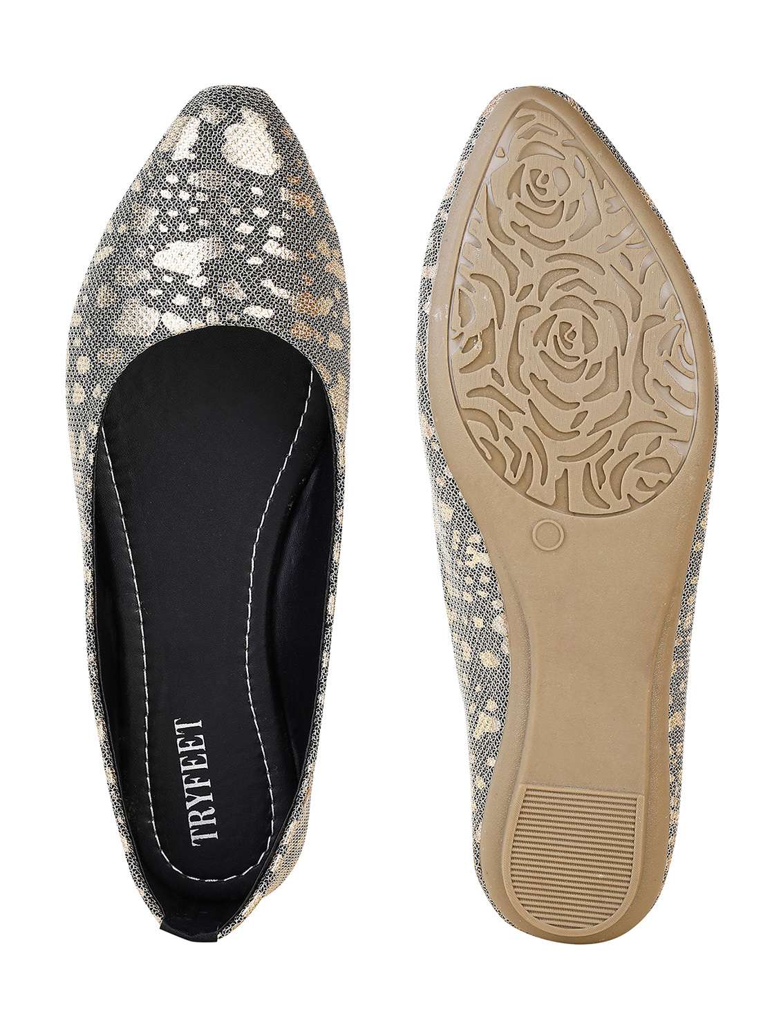 women slip on ballerina - 19436544 - Standard Image - 3