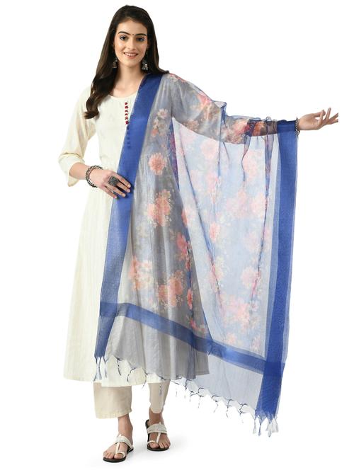 floral printed dupatta - 19437206 - Standard Image - 0