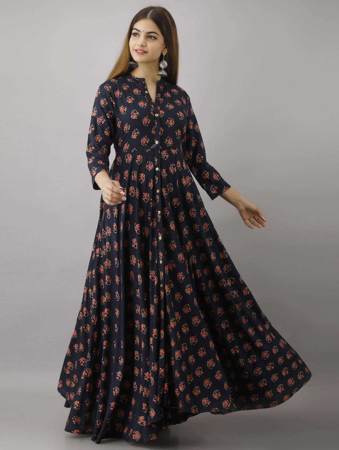 women's anarkali kurta - 19440748 -  Standard Image - 3