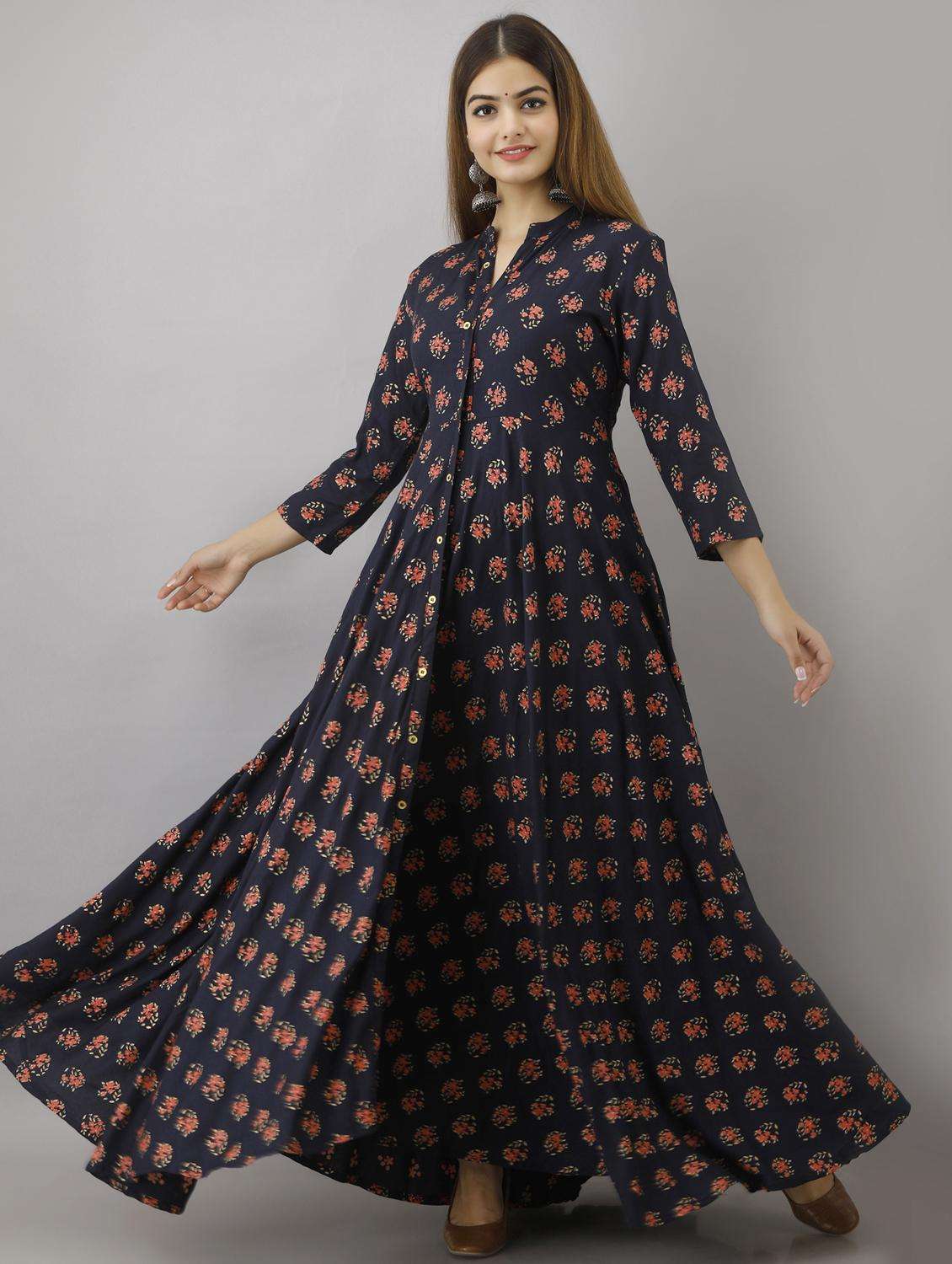 women's anarkali kurta - 19440748 -  Standard Image - 5