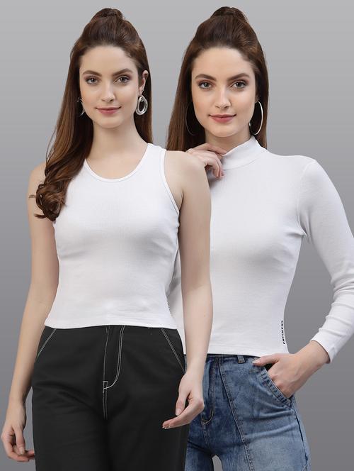 women's tops combo - 19451345 - Standard Image - 0