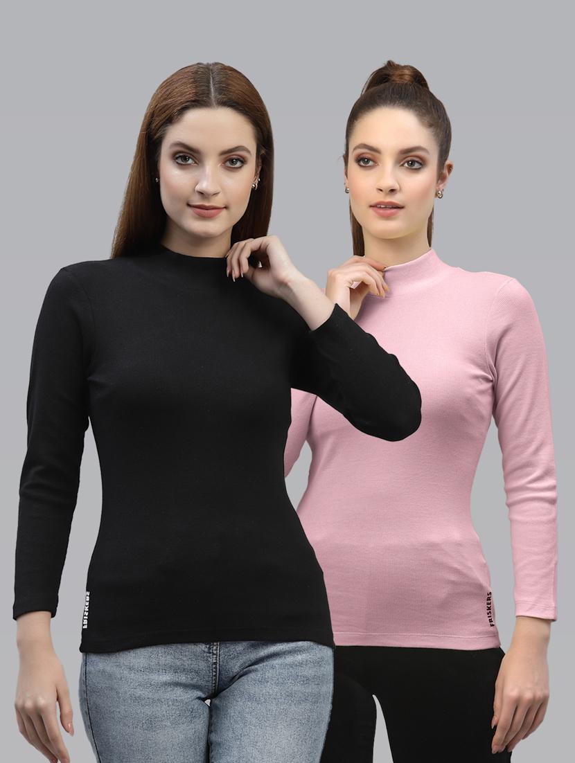 women's straight high neck top - 19451893 - Zoom Image - 0