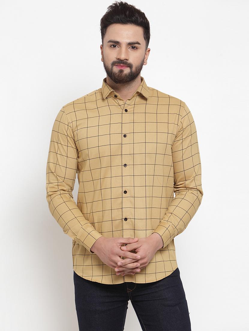 mens checks casual shirt - 19452990 - Zoom Image - 0