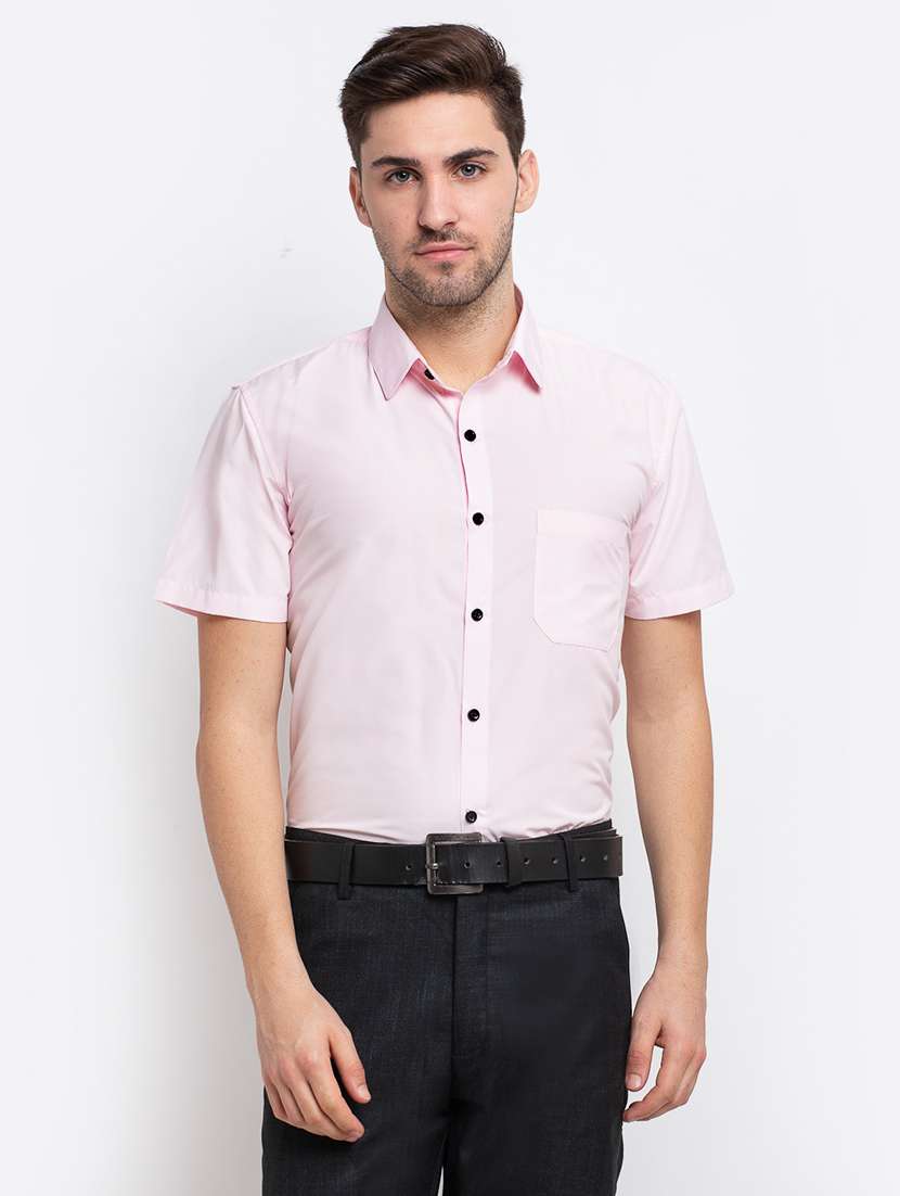 mens solids formal shirt