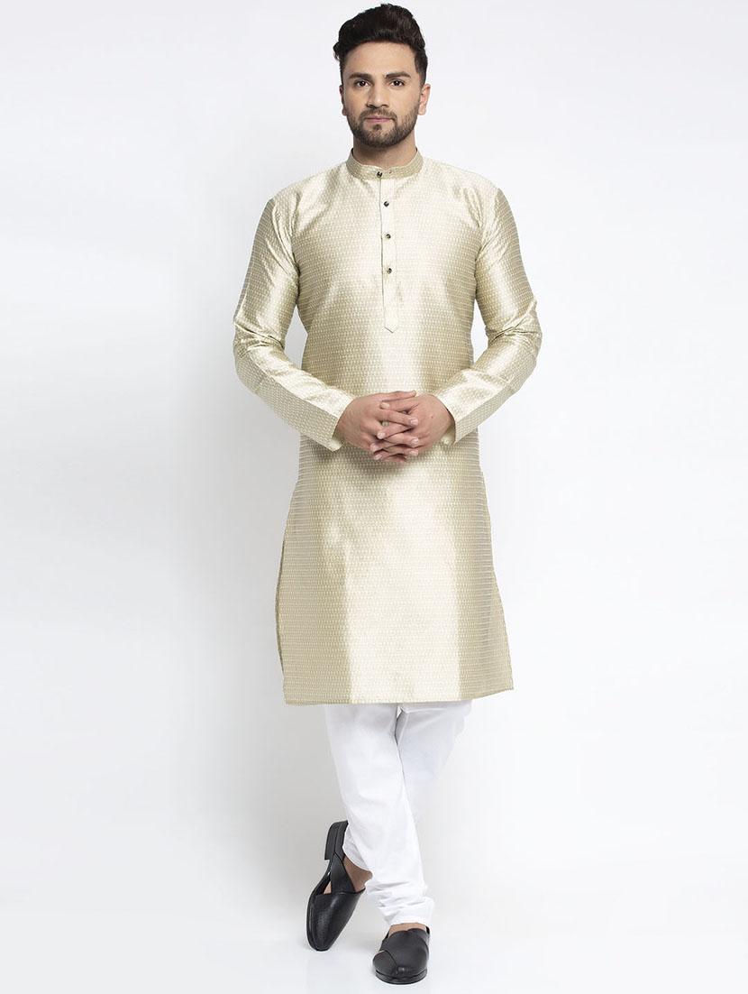 men self designed kurta pyjama set - 19453273 - Zoom Image - 0