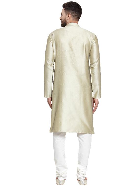 self design kurta pyjama set - 19453382 - Standard Image - 3