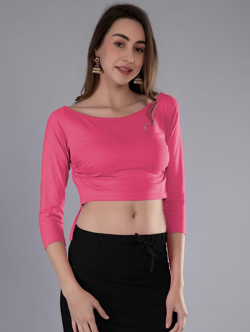 plain regular blouse - 19466532 - Zoom Image - 0