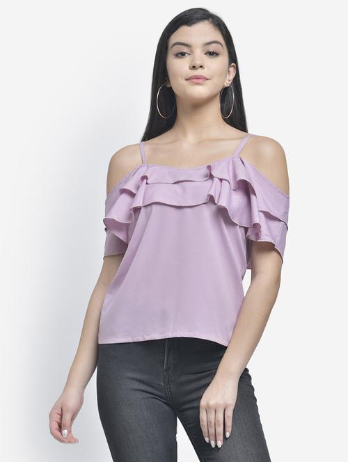 purple solid top - 19469225 -  Standard Image - 0