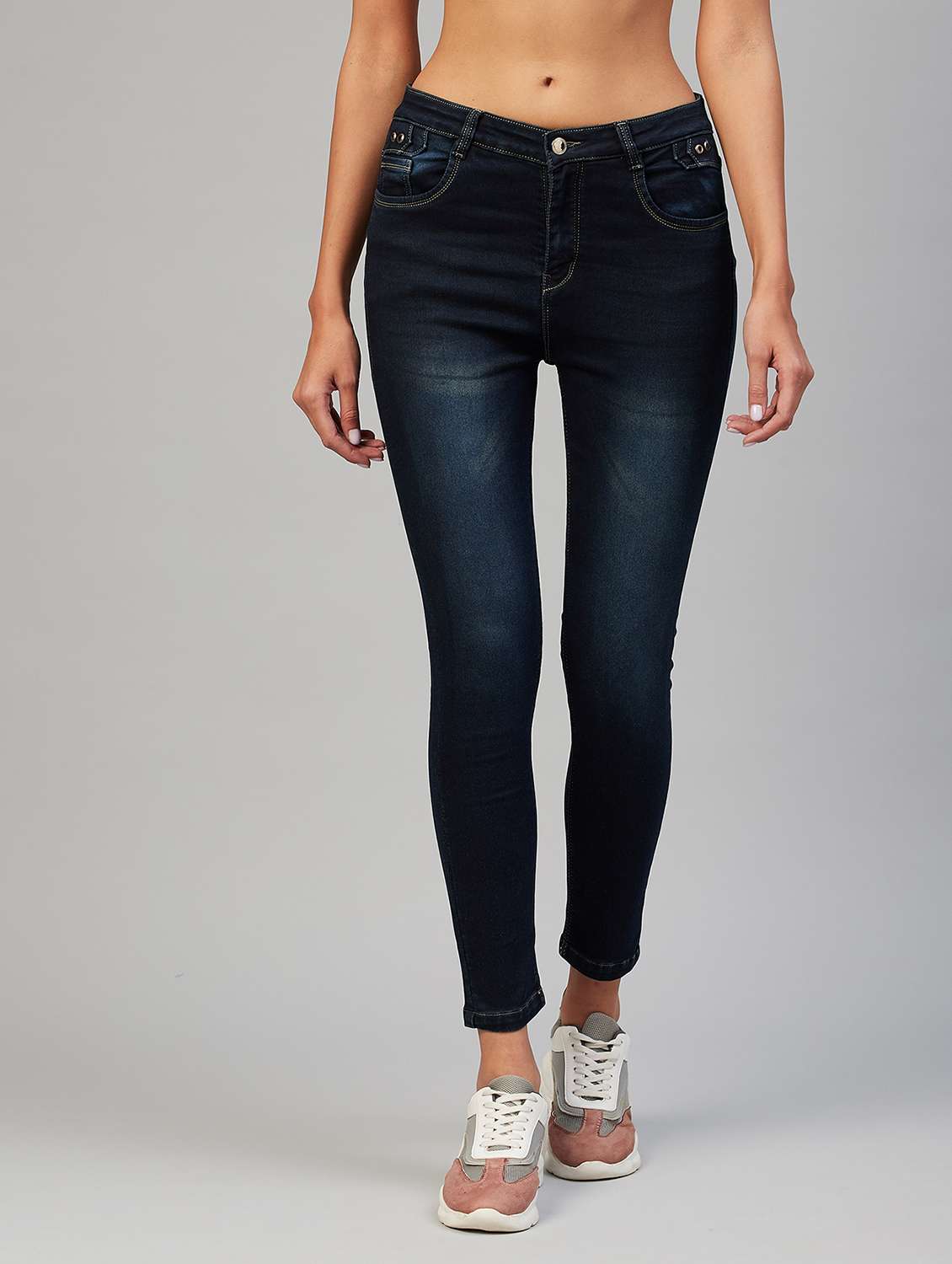 women high rise jeggings