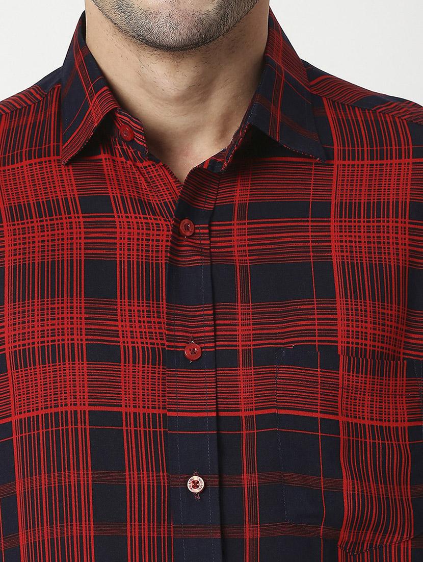 mens checks casual shirt - 19472780 - Standard Image - 5