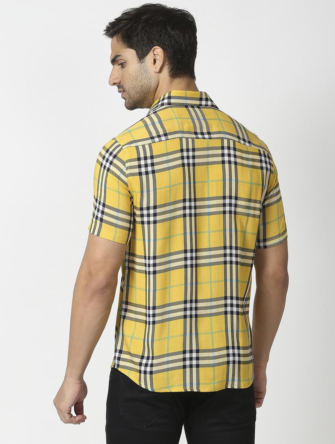 mens checks casual shirt - 19472793 -  Standard Image - 3