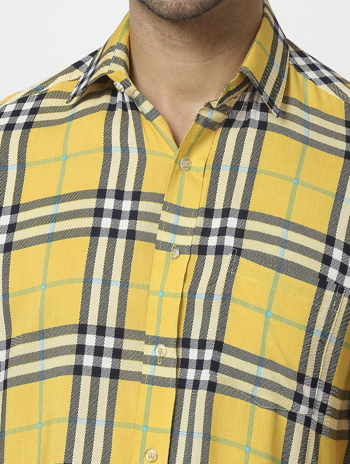 mens checks casual shirt - 19472793 -  Standard Image - 5