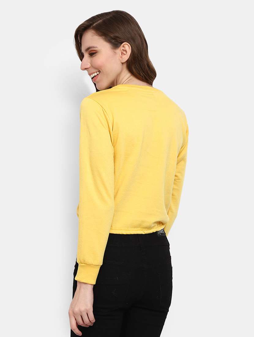 women's chest print sweatshirt - 19472952 -  Standard Image - 3