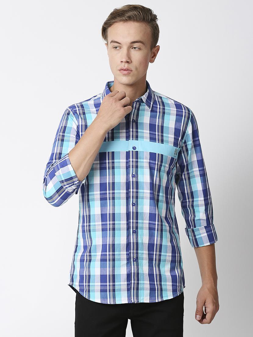 mens checks casual shirt - 19472987 -  Zoom Image - 0
