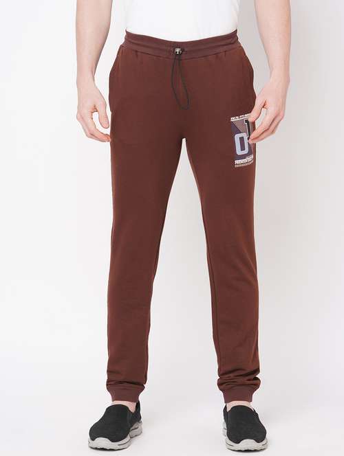 printed full length track pant - 19473033 - Standard Image - 0