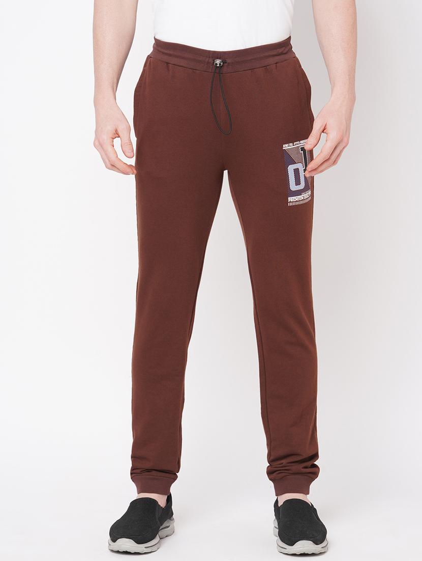 printed full length track pant