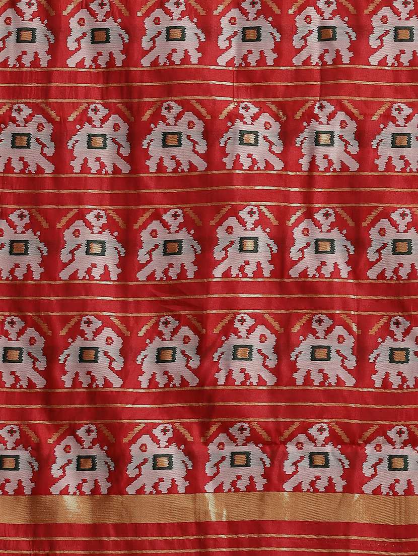 women's self design dark green colored saree with blouse - 19473216 -  Standard Image - 3