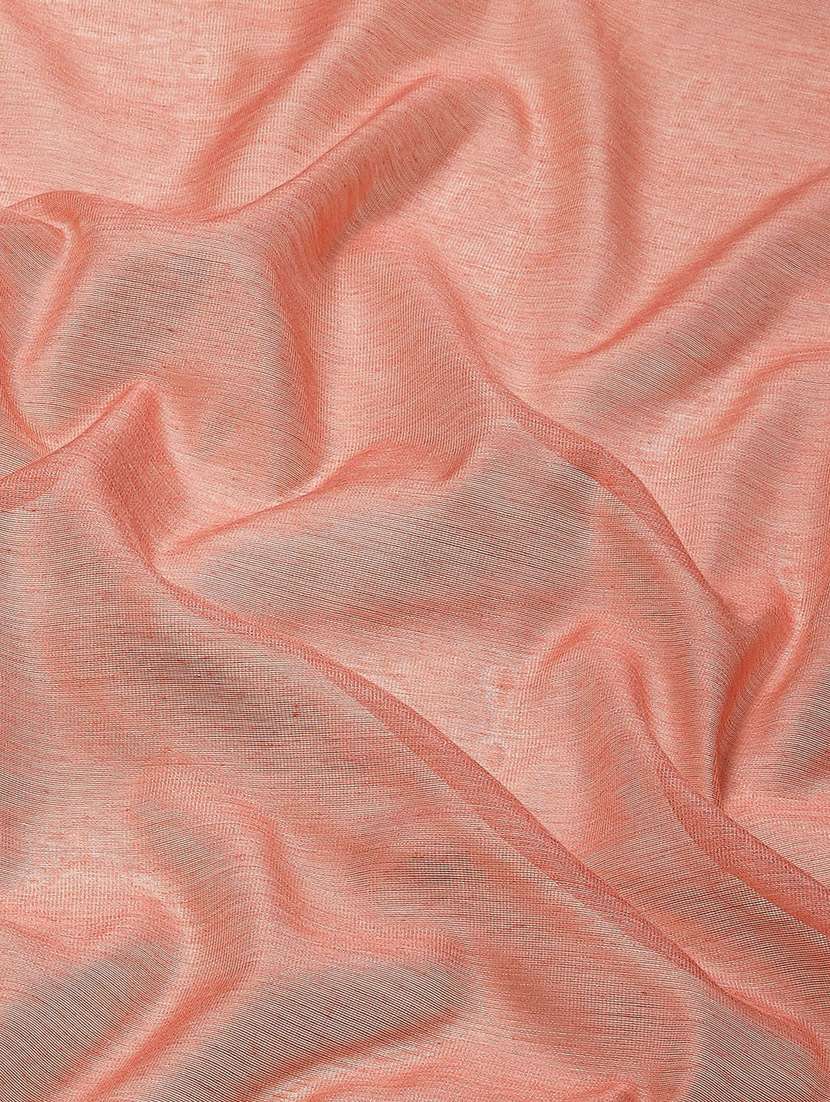 women's bordered pink colored saree with blouse - 19473491 - Standard Image - 5
