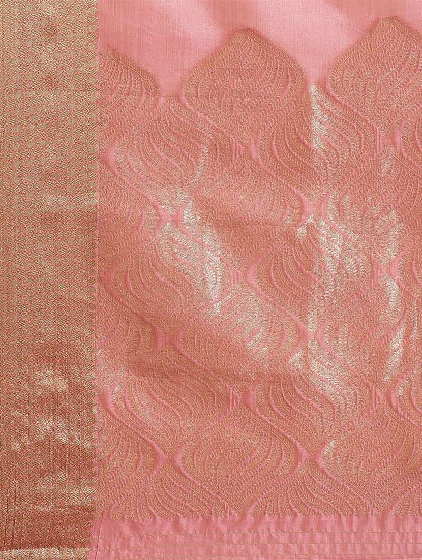 women's self design pink colored saree - 19473499 - Standard Image - 3