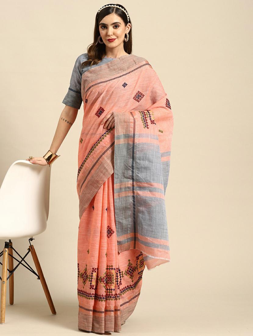 women's embroidered saree - 19473595 - Zoom Image - 0