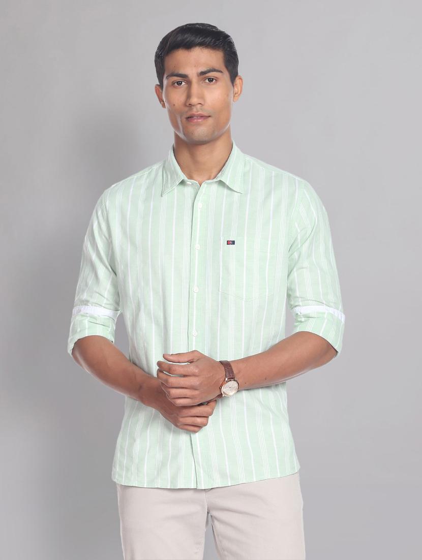 mens stripes casual shirt - 19474571 - Zoom Image - 0