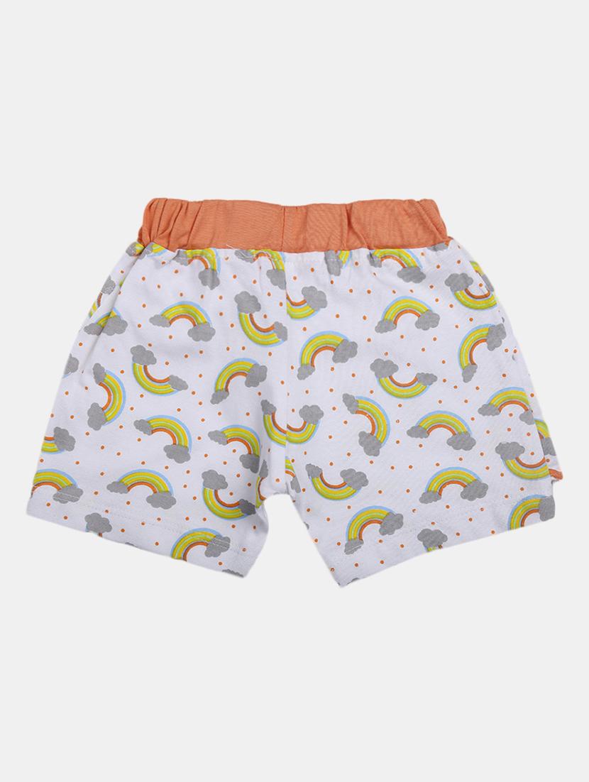girls printed t-shirt and shorts set - 19474871 - Standard Image - 3
