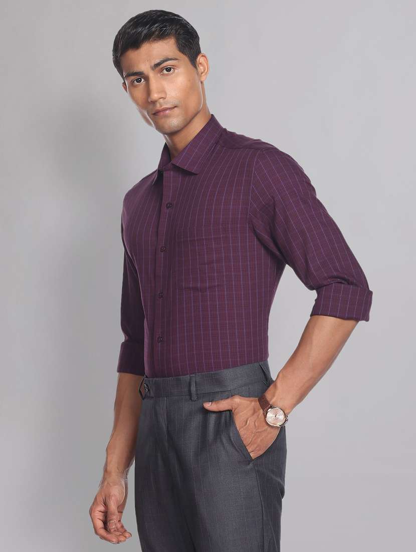 mens checks formal shirt - 19474945 - Zoom Image - 0
