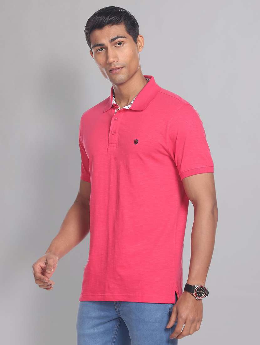 solids cotton blend t-shirt